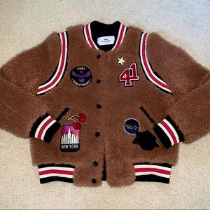 COPY - COACH Fuzzy Bomber Jacket